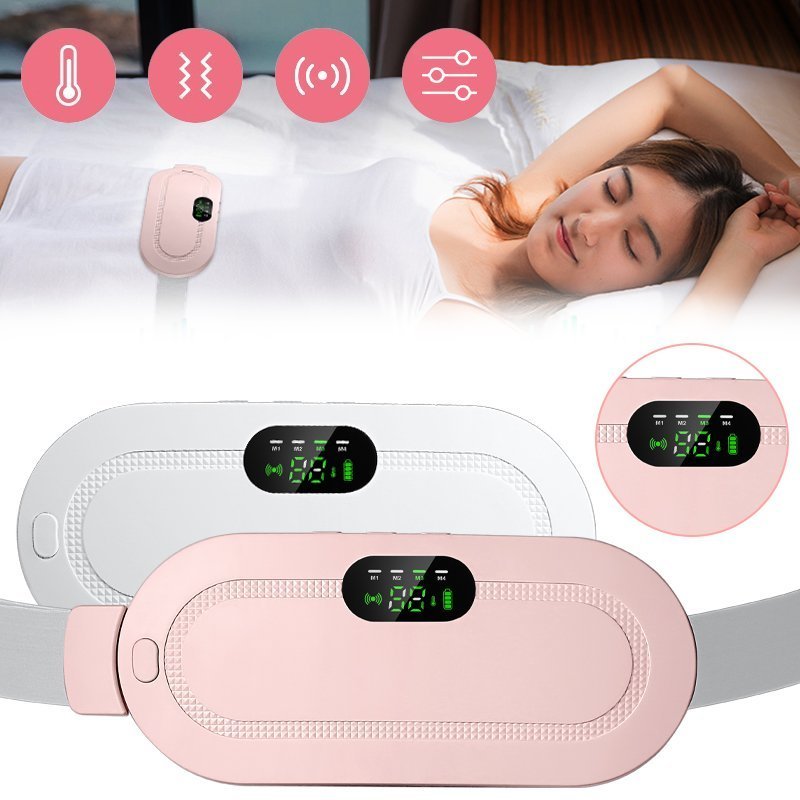 Coussin chauffant Portable menstruel pour soulagement de la douleur femme حزام هزاز ساخن لتسكين آلام الدورة الشهرية - الصورة 6