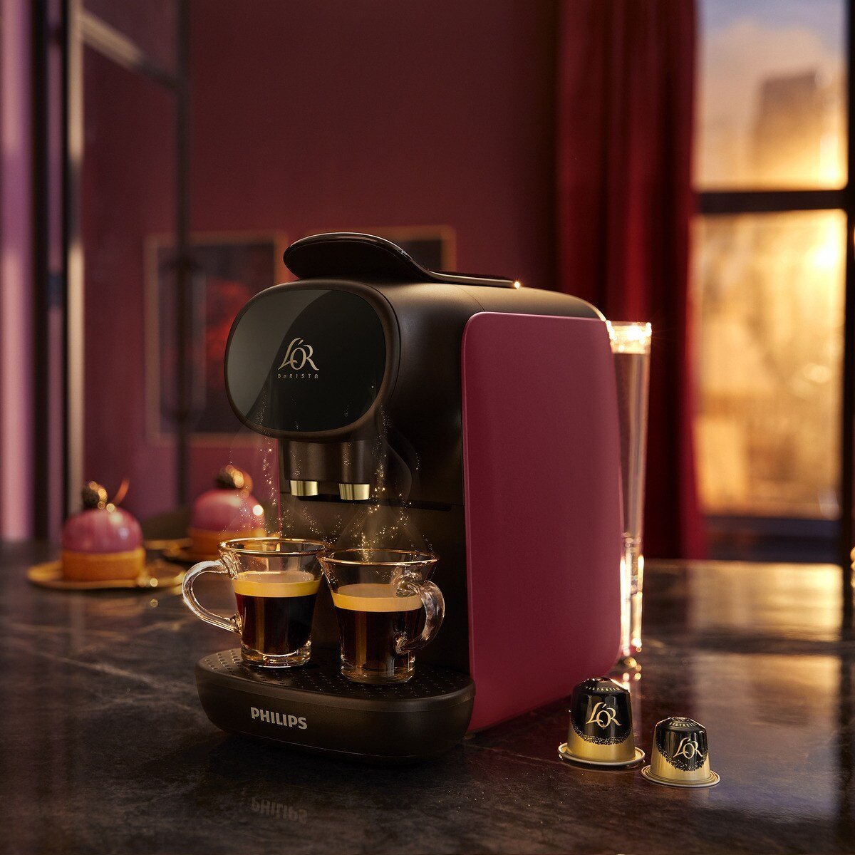 Philips Machine à café à capsules 19BAR L'OR BARISTA SUBLIME avec 20 capsule - الصورة 4