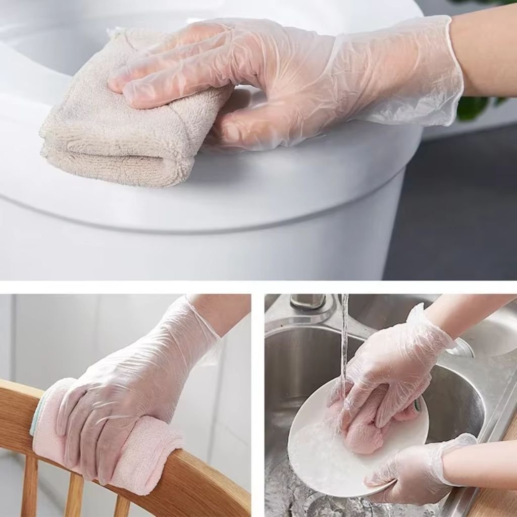 Gants Jetables TPE Sans Latex 300 Pièces – قفازات للاستعمال مرة واحدة - الصورة 6