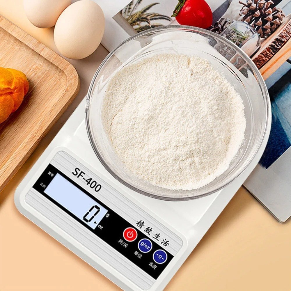 Balance électronique de cuisine de haute précision 10kg/1g - الصورة 7