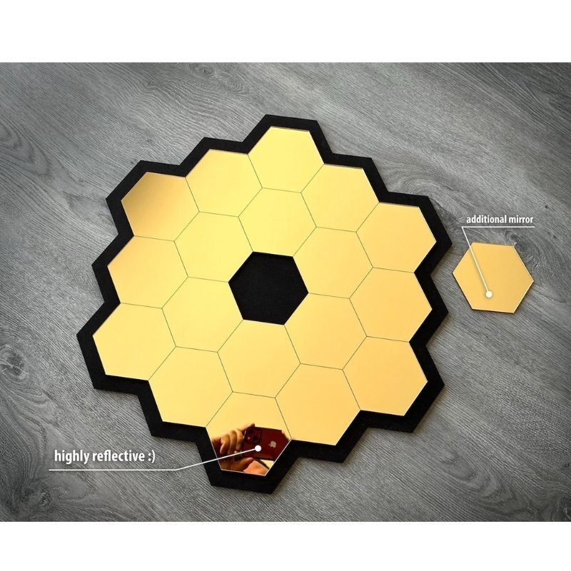 Décoration murale miroir Abeille Miroir Acrylic 40 Cm / 45 Cm - الصورة 4
