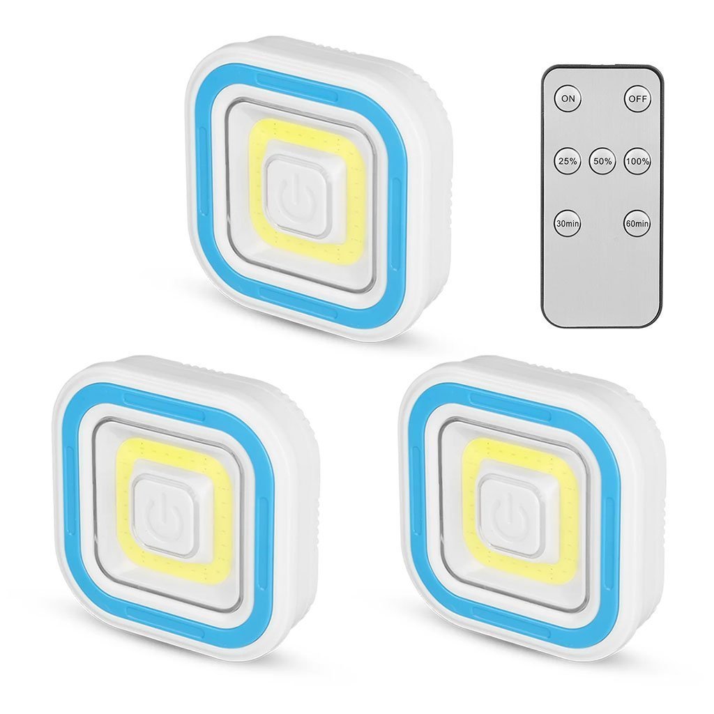 Pack 3 Spot LED intelligents avec télécommande ultra-lumineux – طقم مصابيح مع يد تحكم - الصورة 7