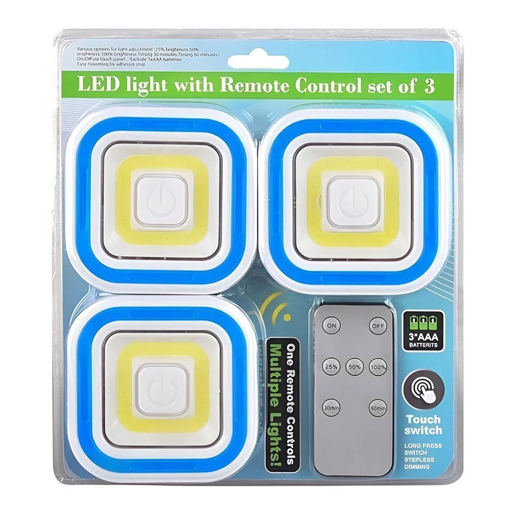 Pack 3 Spot LED intelligents avec télécommande ultra-lumineux – طقم مصابيح مع يد تحكم - الصورة 6