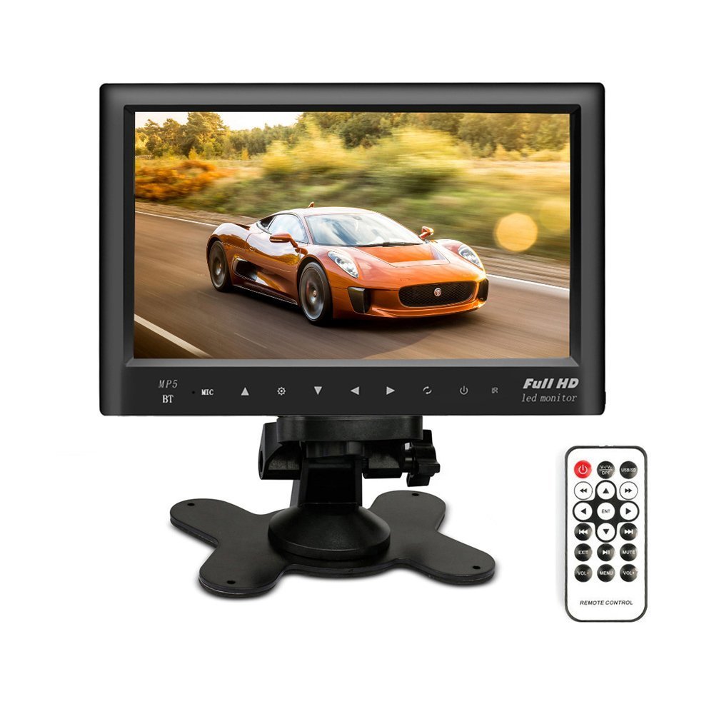 DVD 7 Inch TFT LCD Car Dashboard Touchscreen Monitor - الصورة 5