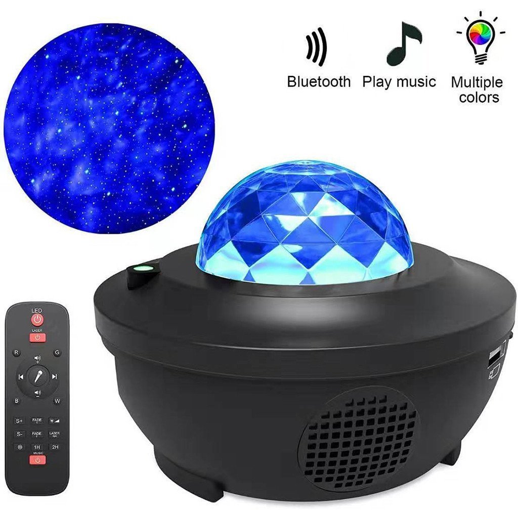Projecteur Galaxie 3D Laser Bluetooth + haut-parleur USB - الصورة 5
