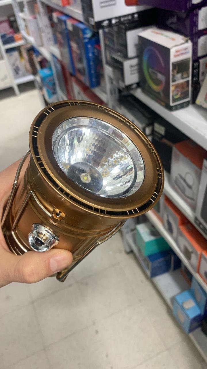 Lampe de Camping 2IN1 Rechargeable Solaire Pliable YD-3589 - الصورة 3