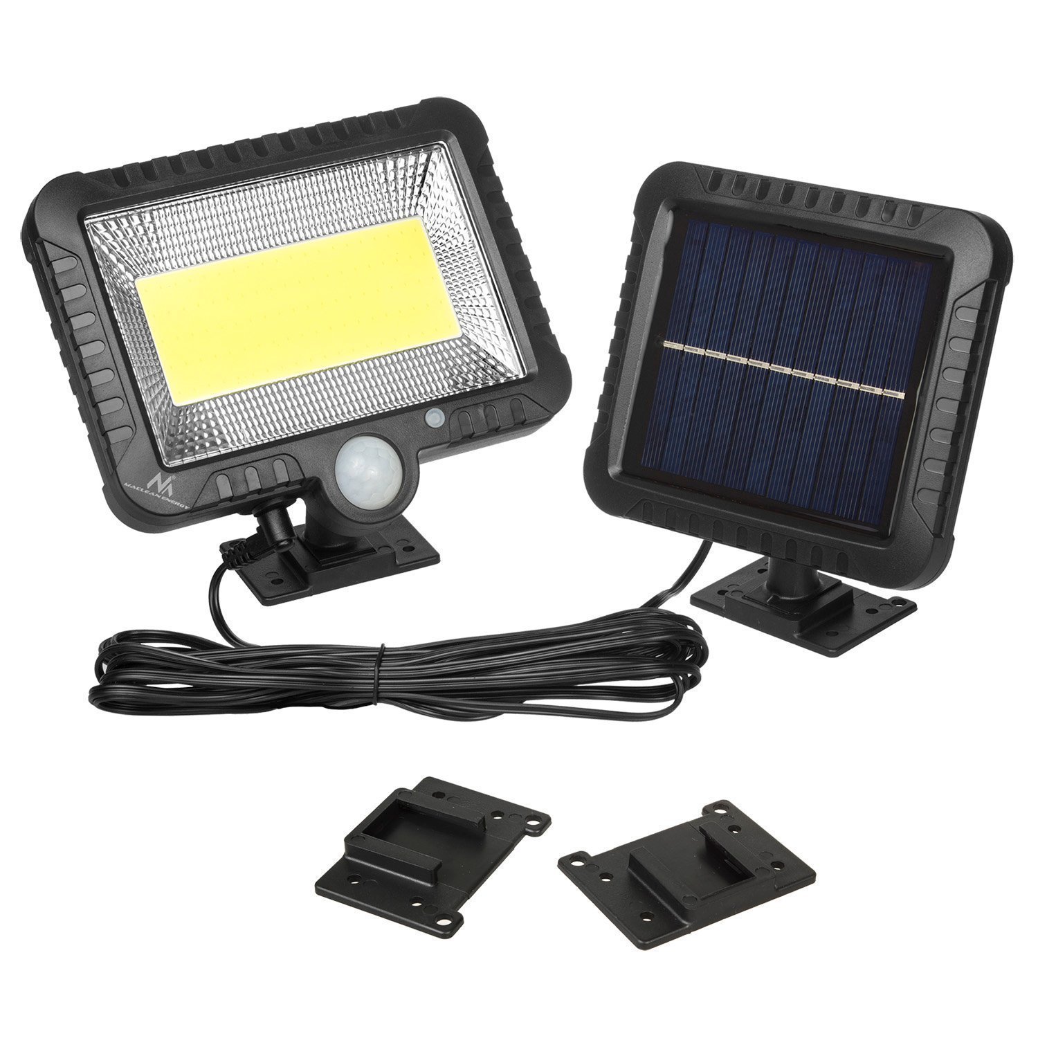 Lampe projecteur solaire LED et détecteur de mouvement 5W IP44 - SL-F100 - الصورة 4