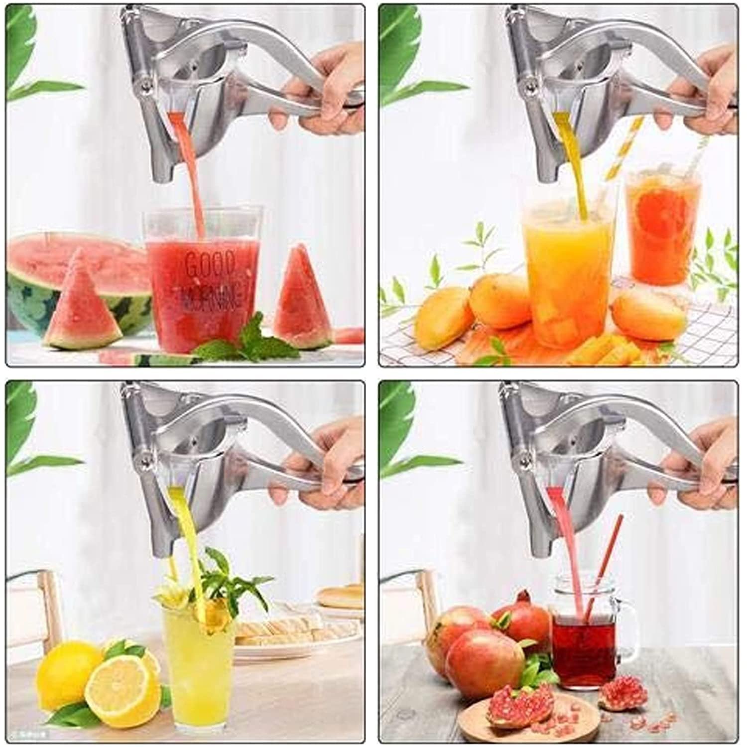 Presse-agrumes à main en aluminium pour Jus de fruits - الصورة 4