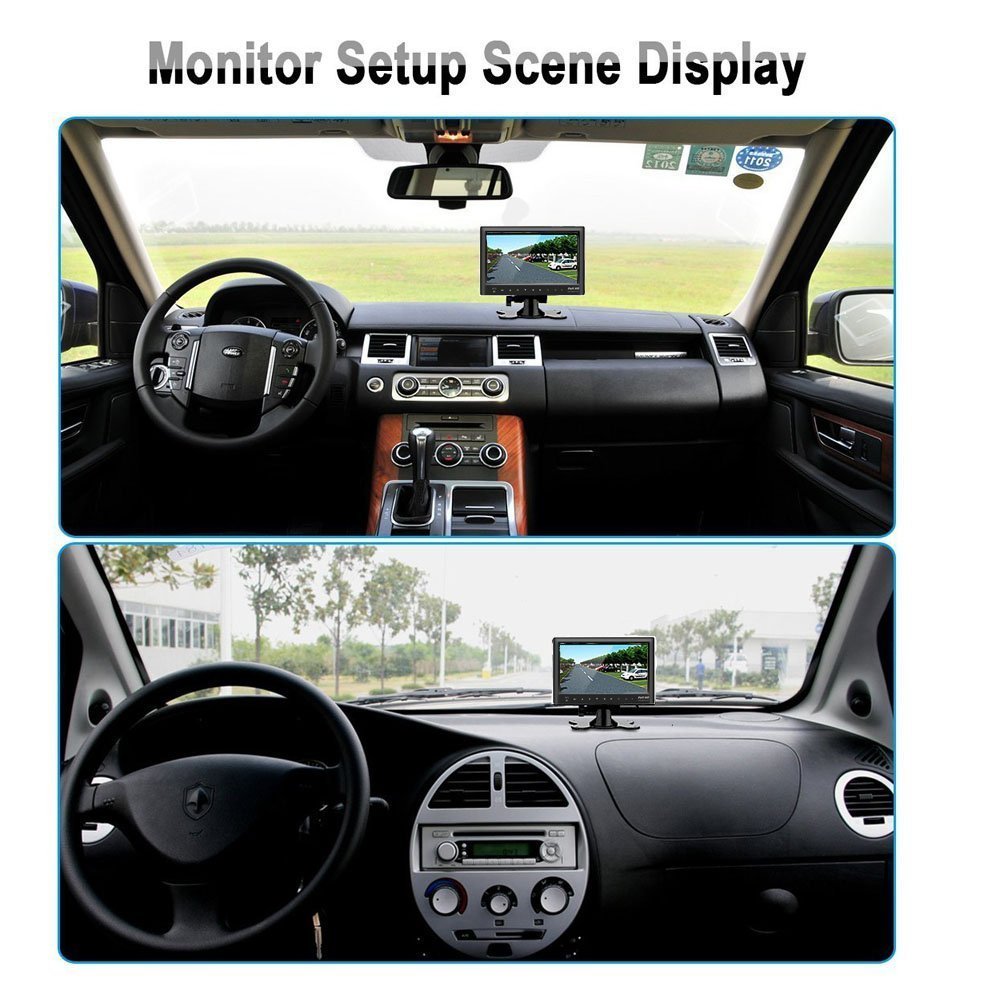 DVD 7 Inch TFT LCD Car Dashboard Touchscreen Monitor - الصورة 4