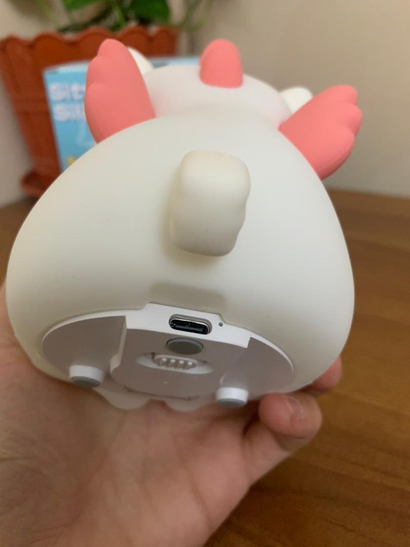 Veilleuse en Silicone Forme Unicorne pour Chambre d’enfant Rechargeable - الصورة 2