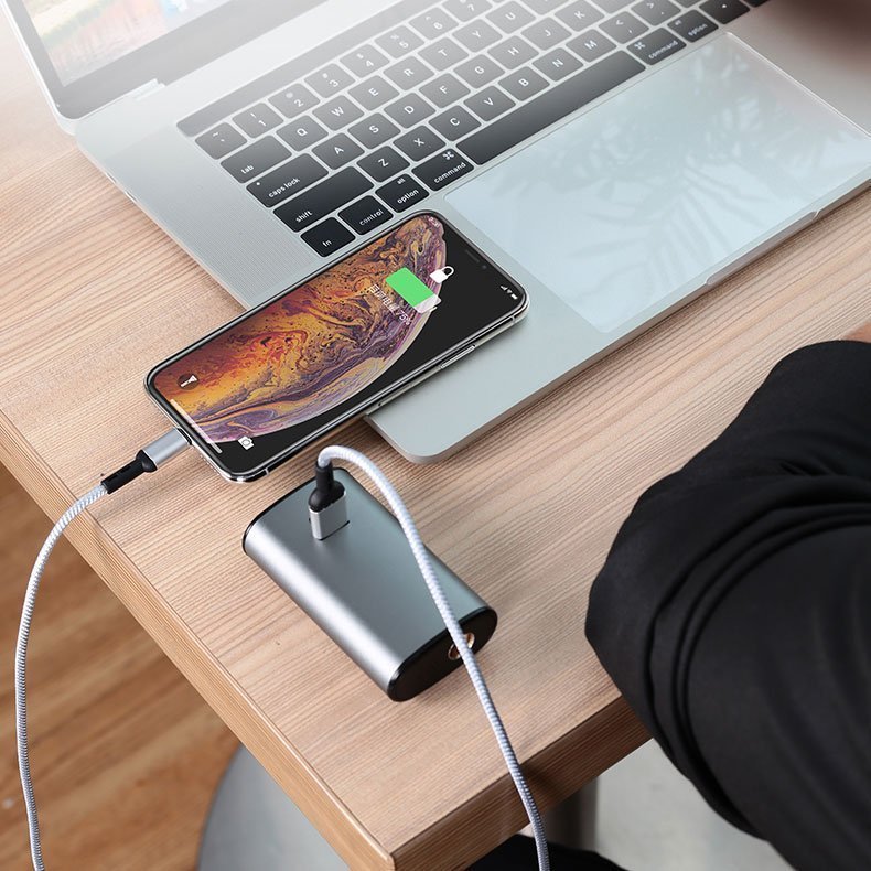 Écouteurs Sans Fil VALDUS A13 TWS 3EN1 avec Boîtier de Charge 1000mAh et Allume Ci-gare Intégré- سماعة لاسلكية وباور بانك مع مشعل - الصورة 2
