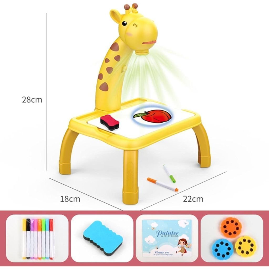 Projecteur de Dessin Éducatif pour Enfants Giraffe – بروجيكتور رسم تعليمي للأطفال - الصورة 7
