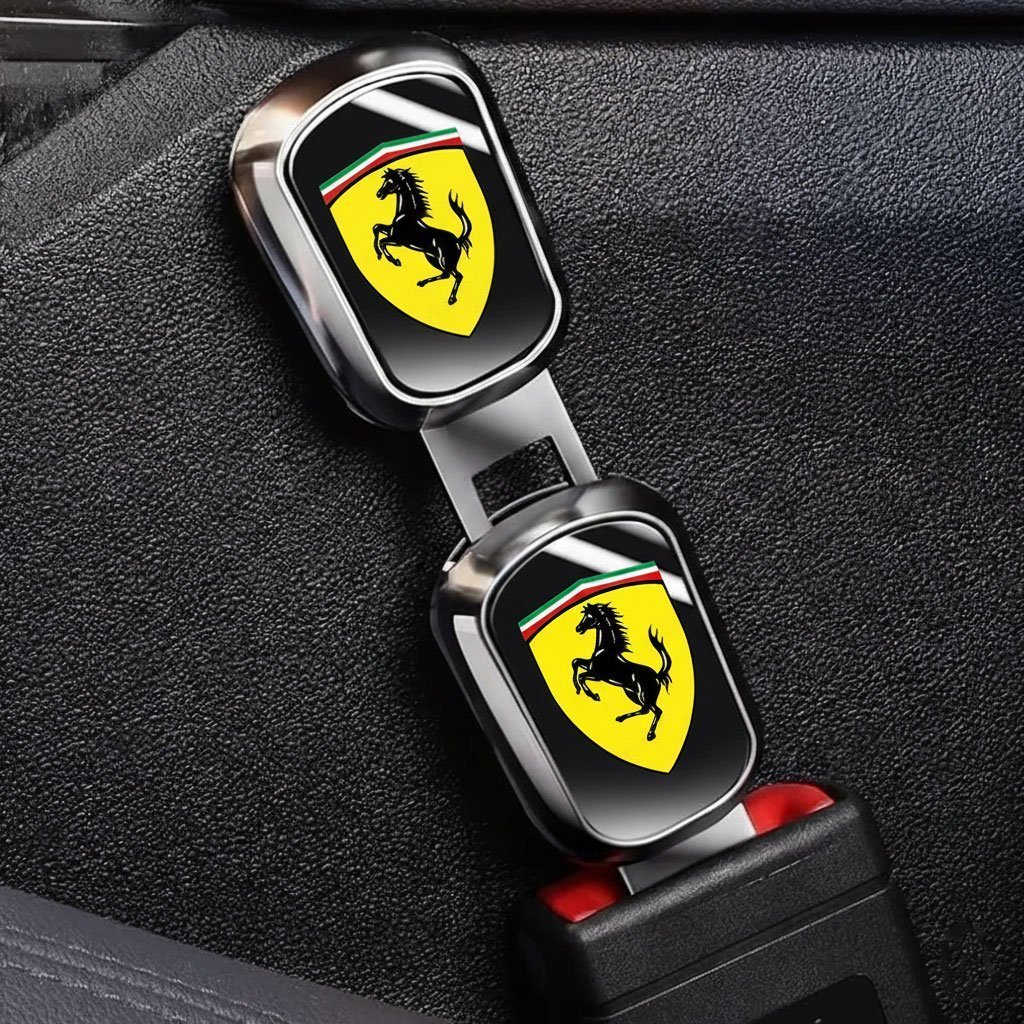 Attache Ceinture Anti-bip 2Pcs design voiture de luxe - الصورة 6