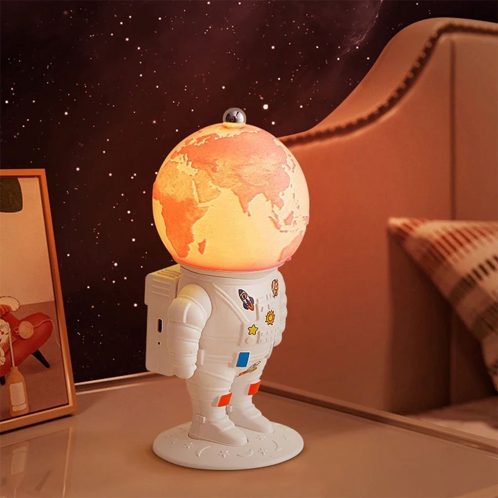 Lampe Astronaute lunaire avec télécommande et LED 16 couleurs – مصباح رجل الفضاء - الصورة 4