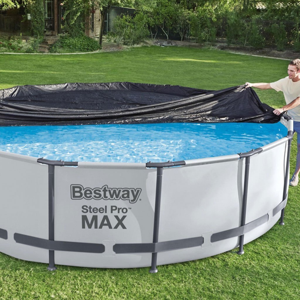 Grand bâche de piscine 370cm Bestway 58037 – غطاء مسبح - الصورة 3
