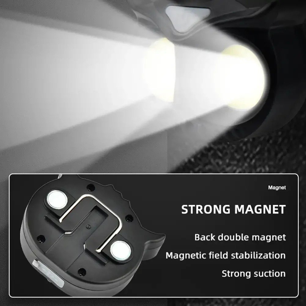 Lampe frontale LED rechargeable 1500 lumens, 5 modes, étanche IPX4 – مصباح الرأس - الصورة 2