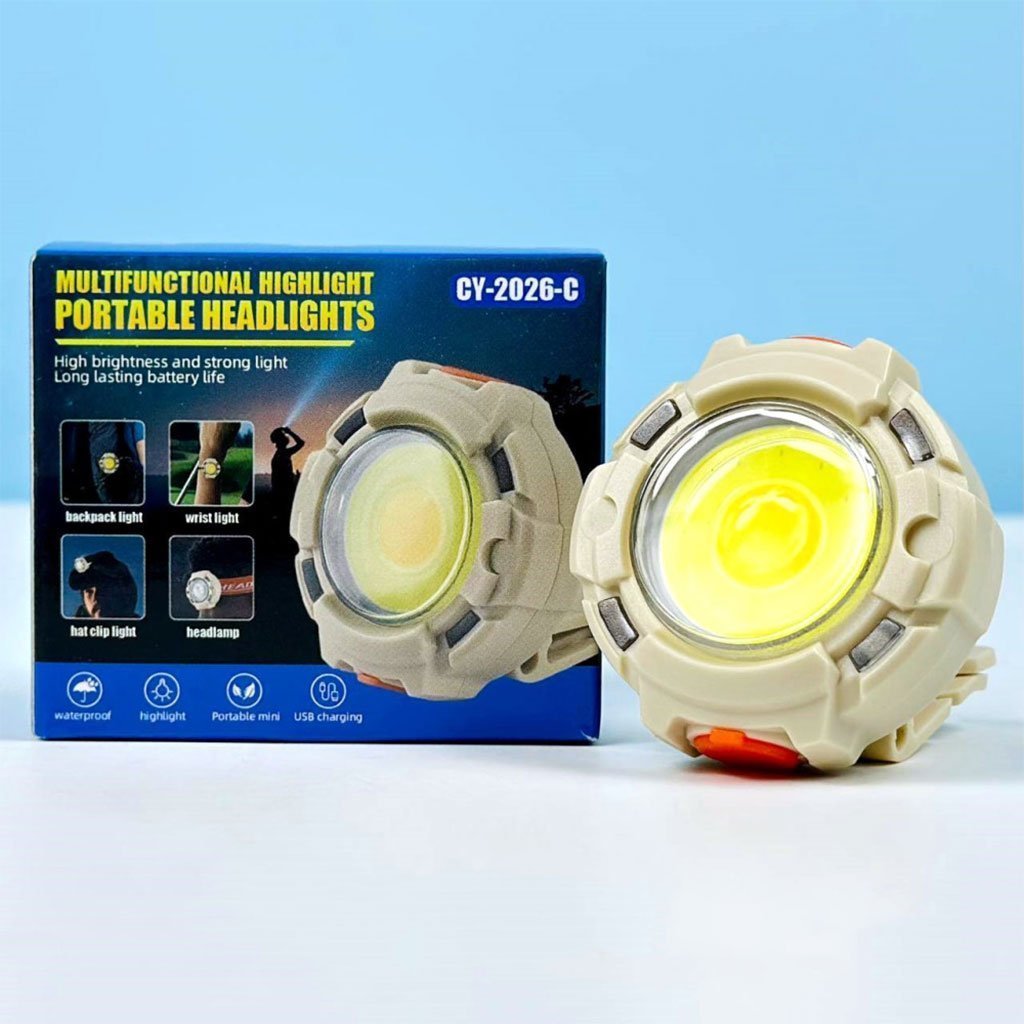 Lampe frontale LED Rechargeable 12000LM pour Camping CY2026C – مصباح رأس قابل للشحن - الصورة 6