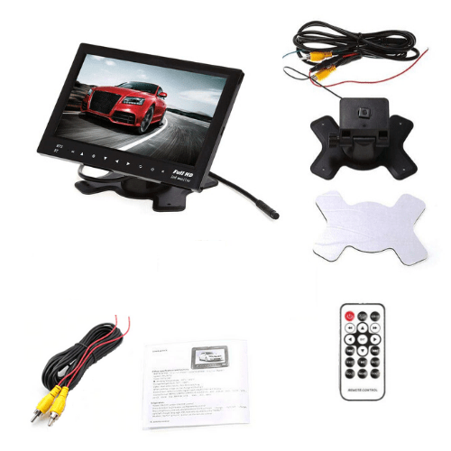 DVD 7 Inch TFT LCD Car Dashboard Touchscreen Monitor - الصورة 6