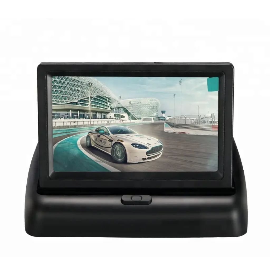 Ecran LCD Pliable 4,3 Pouces pour Voiture – شاشة للسيارة - الصورة 4