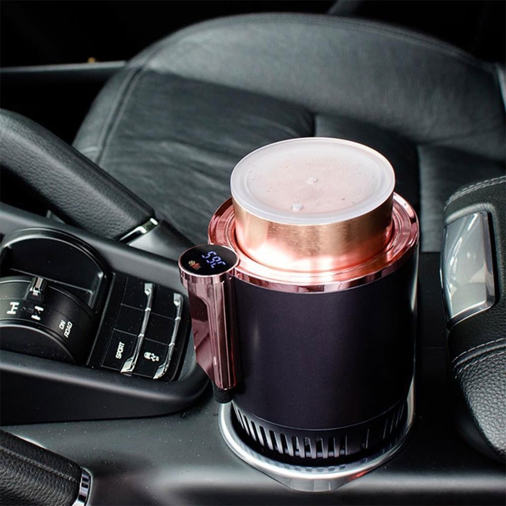 Chauffe-gobelet et refroidisseur de Tasse 2en1 pour Voiture – جهاز تسخين وتبريد المشروبات - الصورة 2