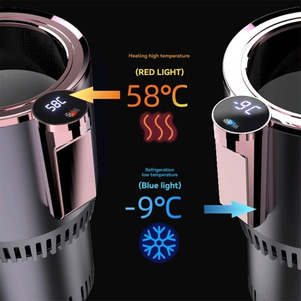 Chauffe-gobelet et refroidisseur de Tasse 2en1 pour Voiture – جهاز تسخين وتبريد المشروبات - الصورة 6