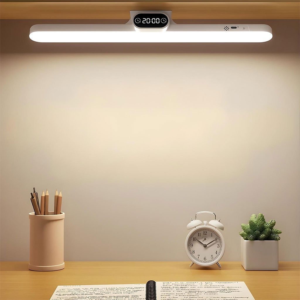 Barre lumineuse LED rechargeable tactile avec 3 modes de couleurs et minuterie GM – مصباح مغناطيسي قابل للتثبيت في عدة أماكن - الصورة 4