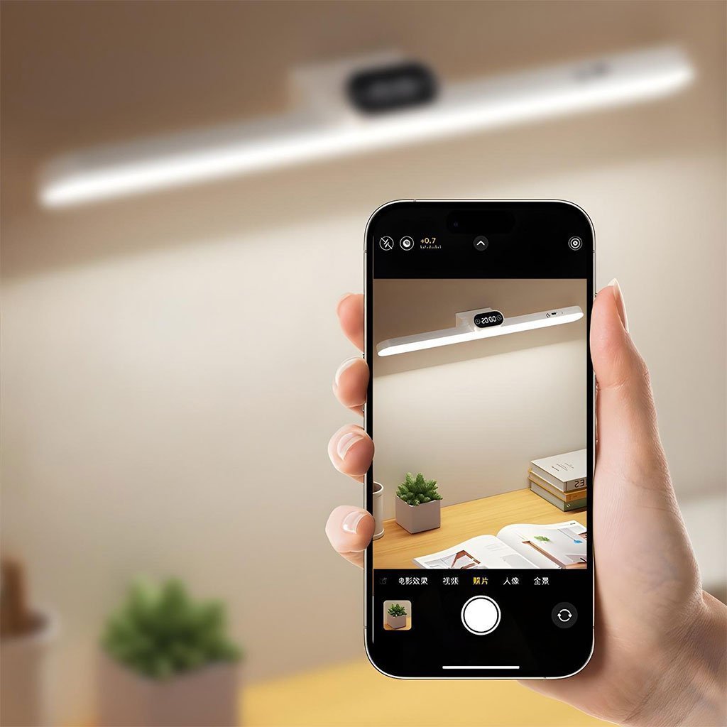 Barre lumineuse LED rechargeable tactile avec 3 modes de couleurs et minuterie GM – مصباح مغناطيسي قابل للتثبيت في عدة أماكن - الصورة 3