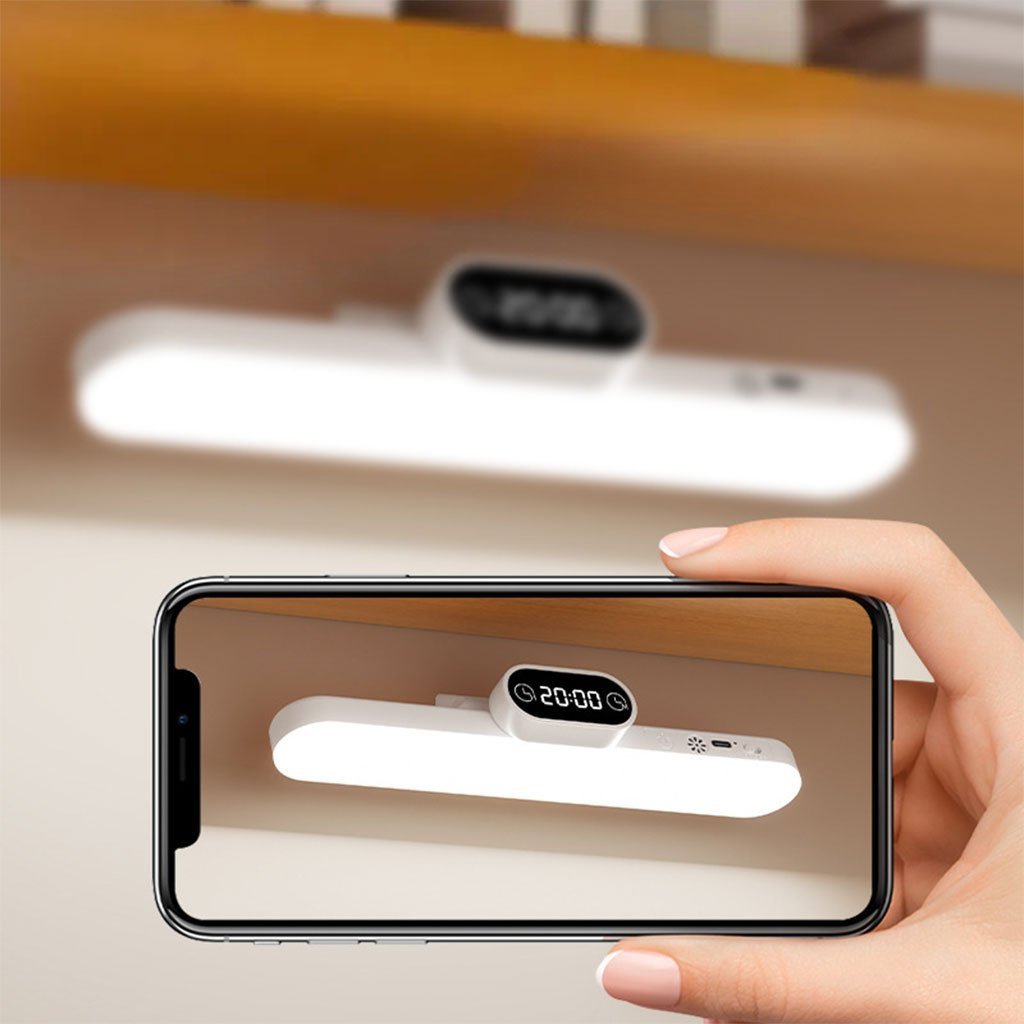 Barre lumineuse LED rechargeable tactile avec 3 modes de couleurs et minuterie PM – مصباح مغناطيسي قابل للتثبيت في عدة أماكن - الصورة 4