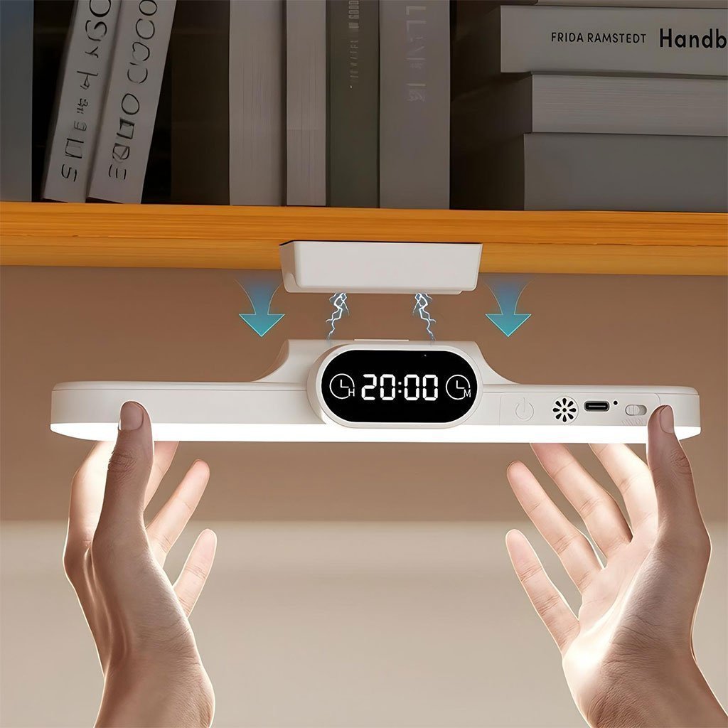 Barre lumineuse LED rechargeable tactile avec 3 modes de couleurs et minuterie PM – مصباح مغناطيسي قابل للتثبيت في عدة أماكن - الصورة 2