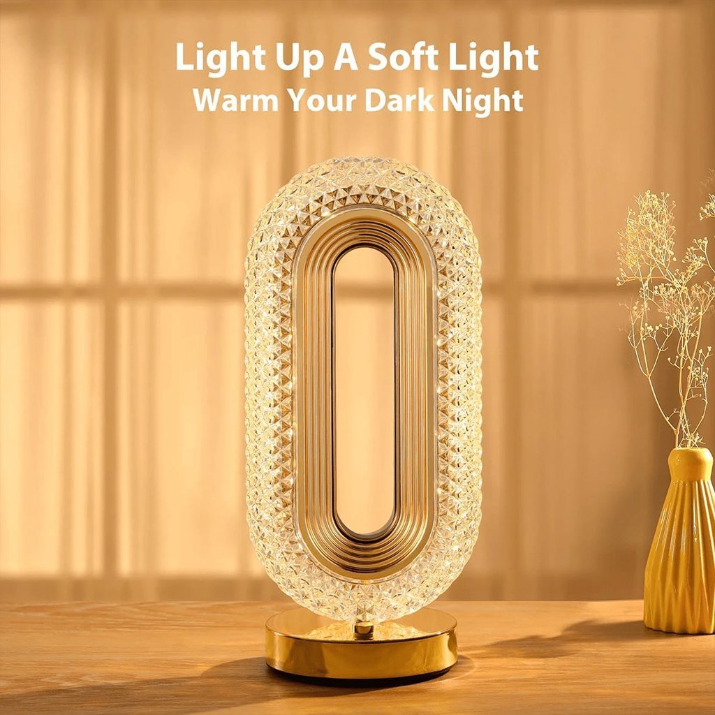 Lampe de table décorative LED forme œil d'étoile (1 pièce) - الصورة 4