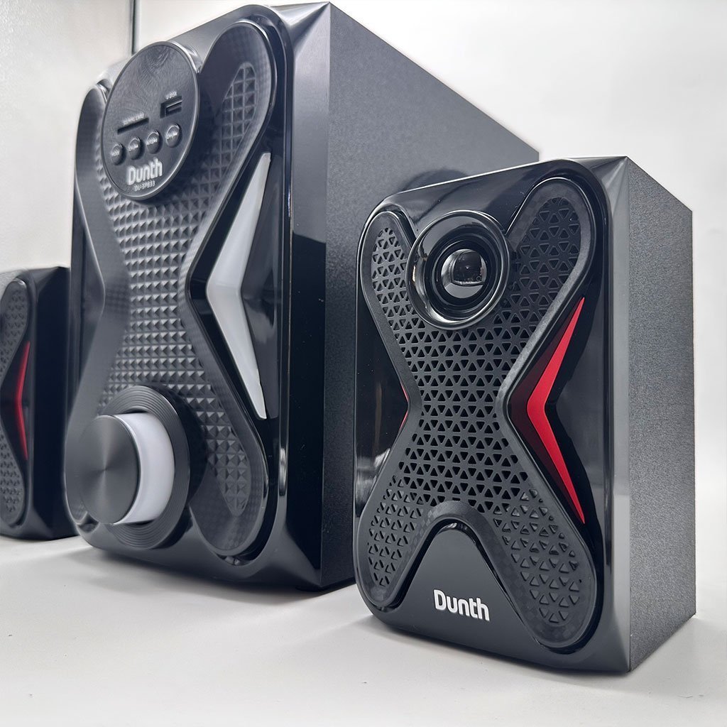 Haut-Parleur DUNTH 8000 W LED BT/AUX/USB/FM Radio DU-SP833 – مكبر صوت إحترافي أصلي - الصورة 3