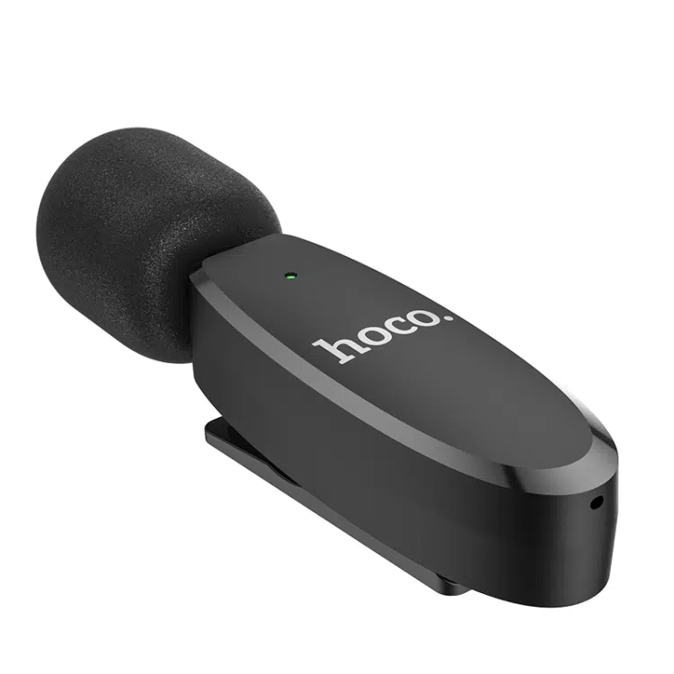 Hoco L15 Microphone Cravate Sans fil Type-C – ميكروفون لاسلكي أصلي - الصورة 4