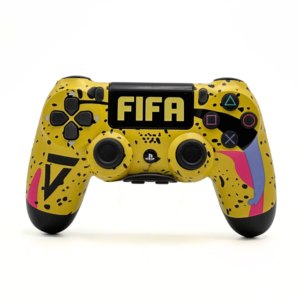 SONY DualShock Manette PS4 Sans Fil, Batterie Rechargeable (High Copy) – Limited Edition FIFA - الصورة 3