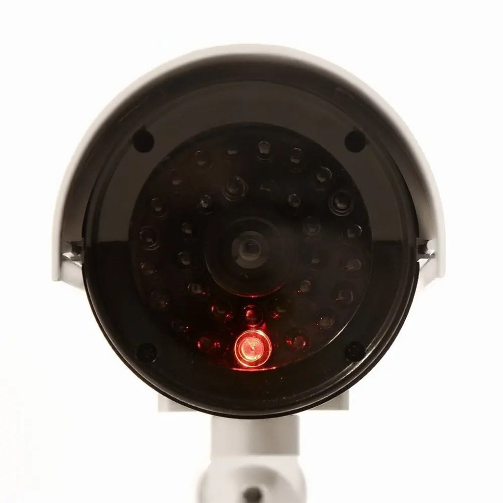 Fausse Caméras de Vidéosurveillance à énergie Solaire avec Clignotant Rouge LED - الصورة 6