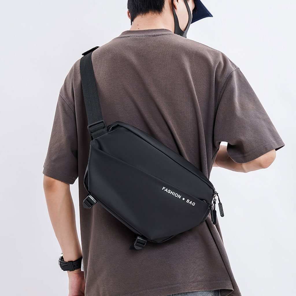 Sac de Poitrine Fashion Bag pour hommes avec bandoulière LX066 – حقيبة أغراض رجالية - الصورة 5