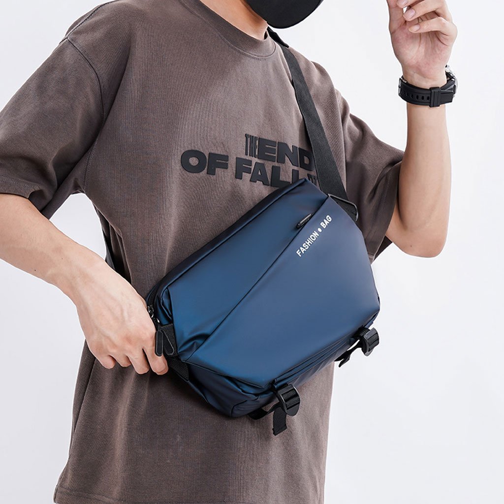 Sac de Poitrine Fashion Bag pour hommes avec bandoulière LX066 – حقيبة أغراض رجالية - الصورة 4