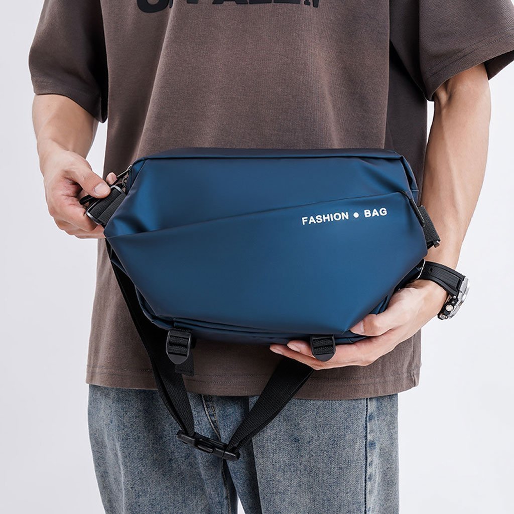 Sac de Poitrine Fashion Bag pour hommes avec bandoulière LX066 – حقيبة أغراض رجالية - الصورة 3