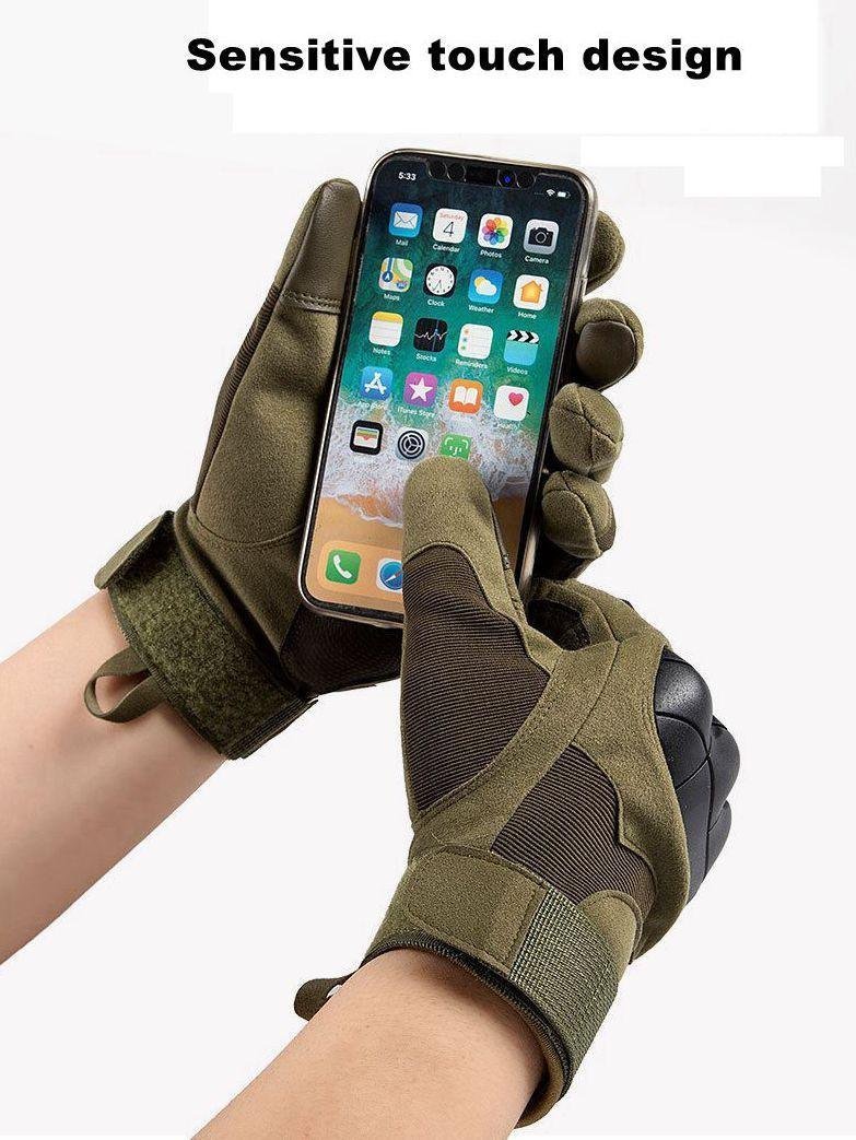 Gants de Moto Militaire Tactique Doigt Complet - الصورة 2
