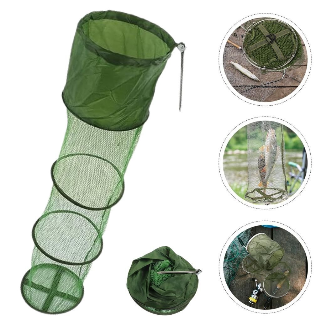 Filet de Pêche Pliable en Maille Facile à Ranger – شبكة صيد الأسماك