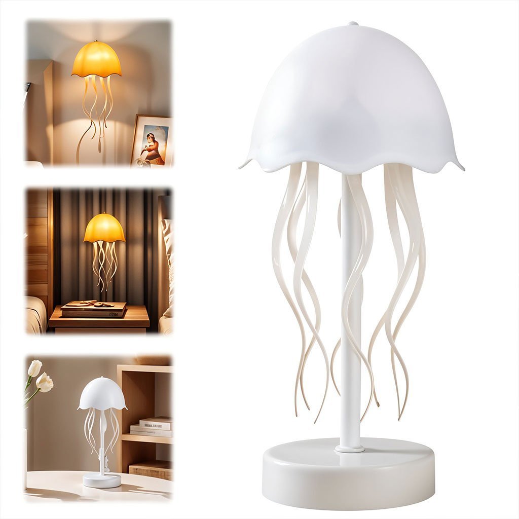 Lampe méduse RVB rechargeable avec capteur tactile et pieds dansants – مصباح ديكور على شكل قنديل - الصورة 5