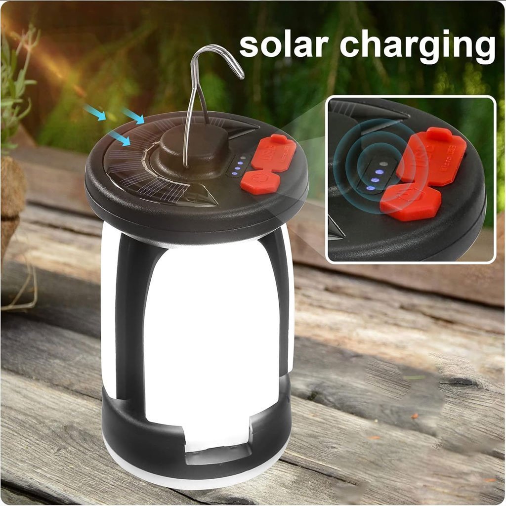 Lanterne de camping Rechargeable avec 6 modes d’éclairage, 60 LED - الصورة 6