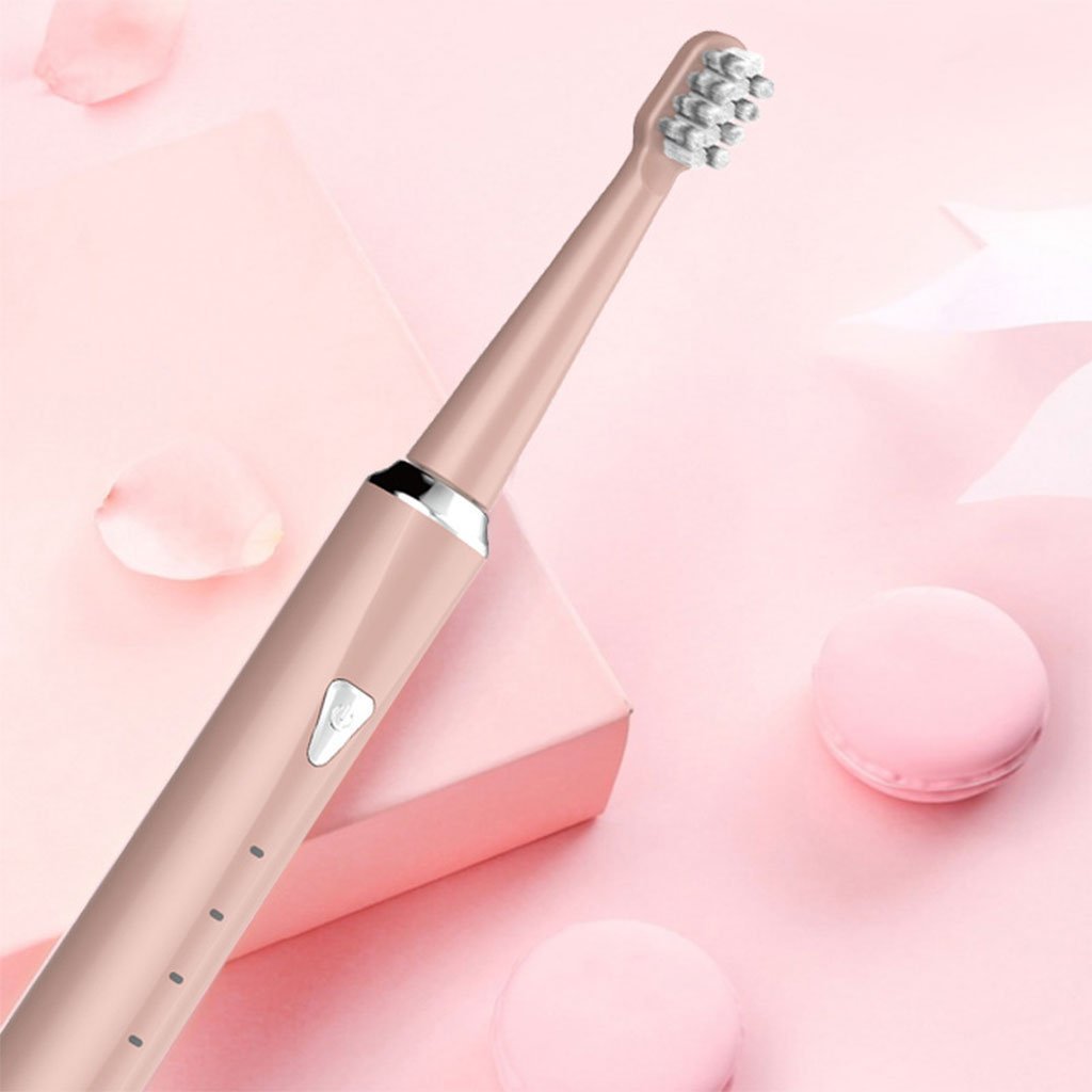 Brosse À Dents Électrique Sonique avec 4 Têtes et 5 Modes – فرشاة أسنان - الصورة 3