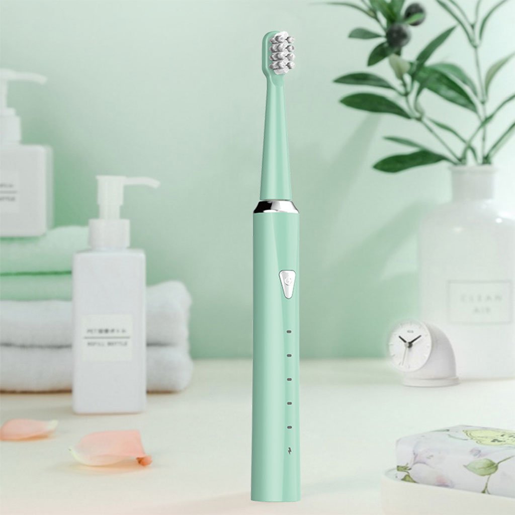 Brosse À Dents Électrique Sonique avec 4 Têtes et 5 Modes – فرشاة أسنان - الصورة 2