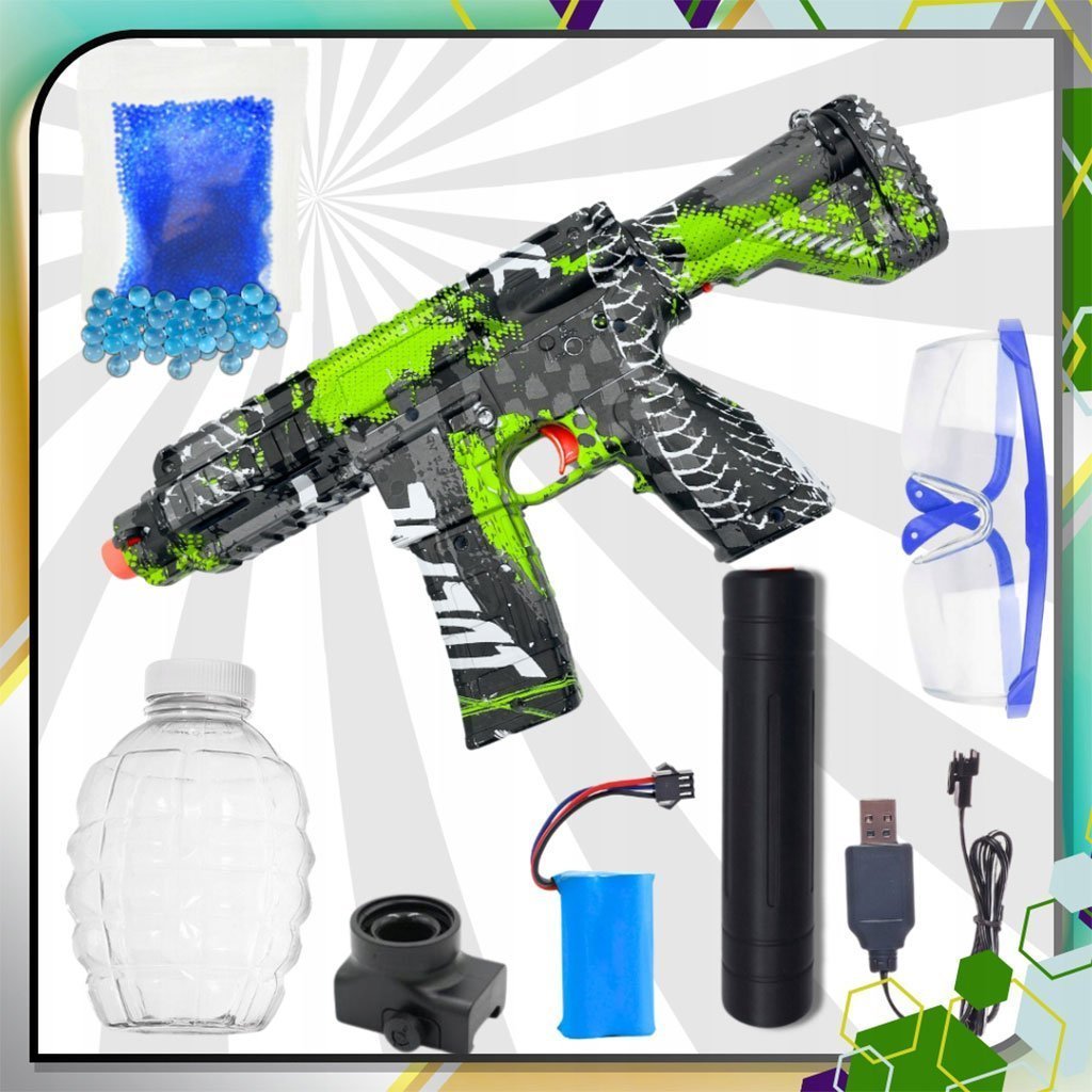 M416 Pistolet à Billes en Gel avec Accessoires – مسدس الطلقات الكريستالية - الصورة 2