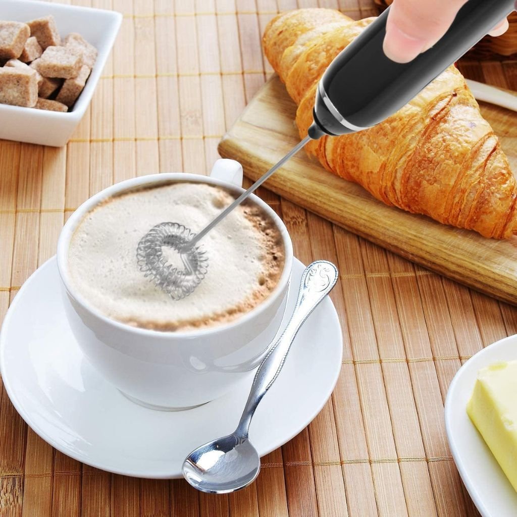 Mousseur à Lait 3 Vitesses Électrique Rechargeable – جهاز صنع رغوة الحليب الكهربائي القابل لإعادة الشحن - الصورة 4