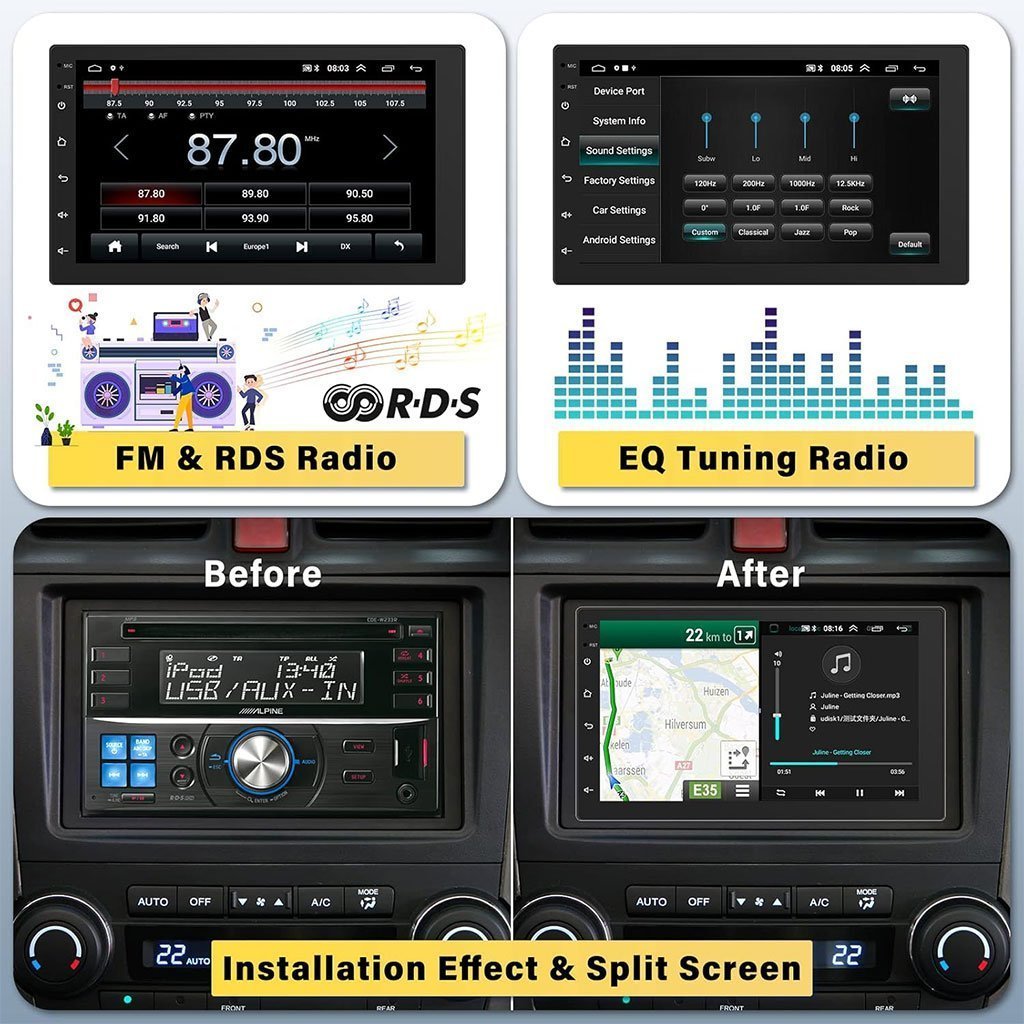 DVD MP5 et Autoradio 7 Pouces Tactile Bluetooth V2 - الصورة 5
