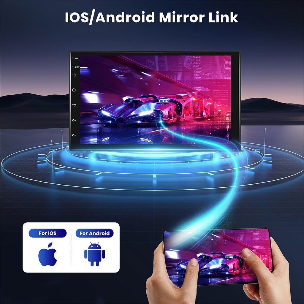 DVD MP5 et Autoradio 7 Pouces Tactile Bluetooth V2 - الصورة 2