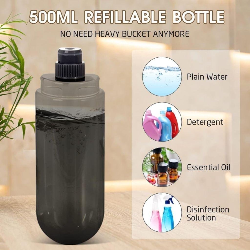 Balai Serpillère Pulvérisateur avec Réservoir Rechargeable – ممسحة بخاخ مع زجاجة قابلة لإعادة التعبئة - الصورة 5