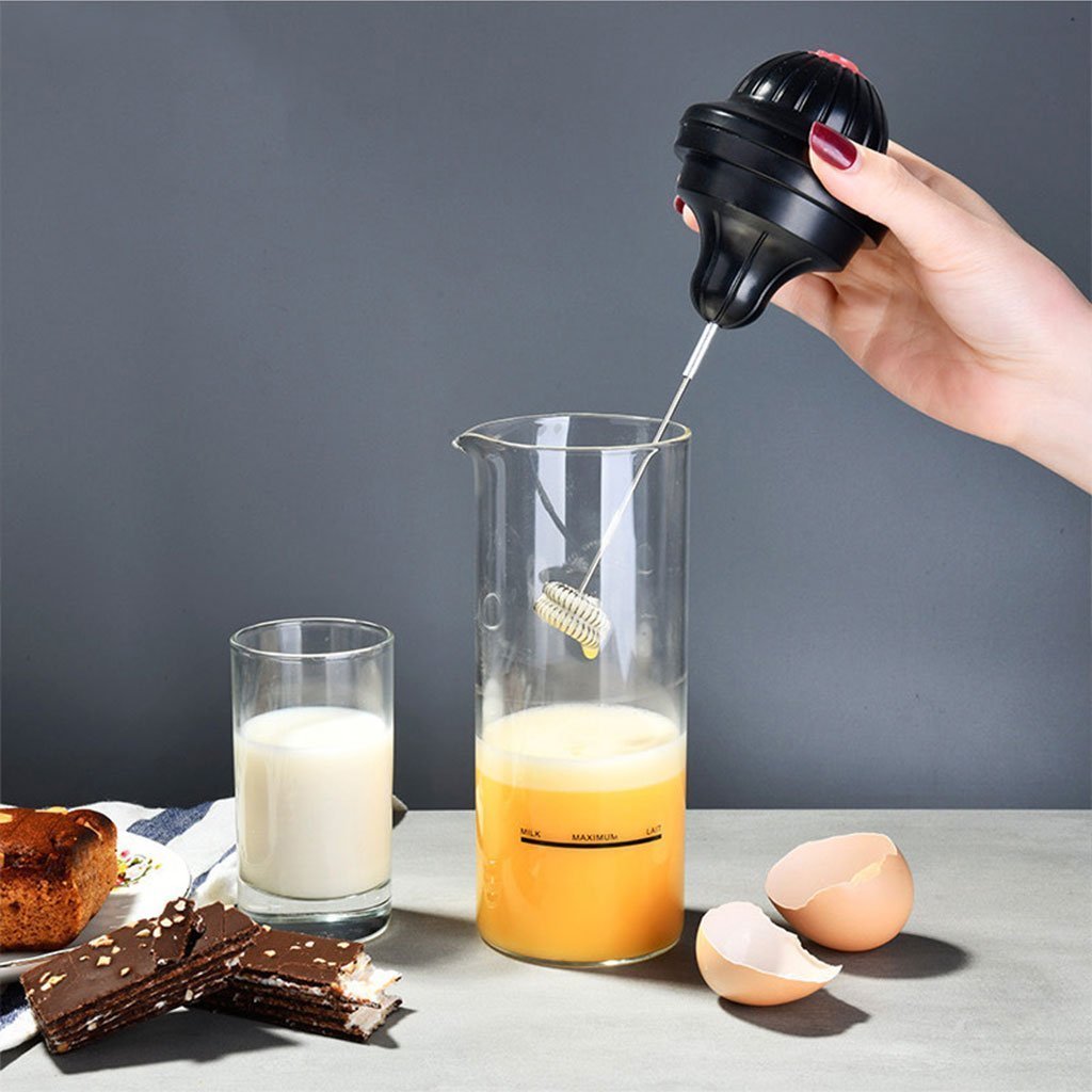 Mousseur à lait électrique Efficace pour les liquides chauds et froids. - الصورة 4