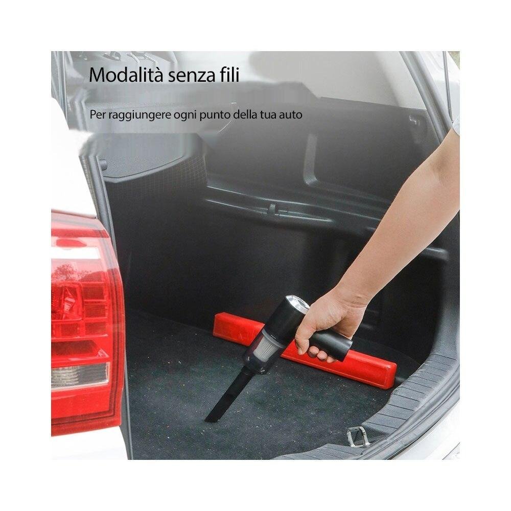Aspirateur sans fil 2 In 1 Vacuum Cleaner For Car & Home 12V 120 W - الصورة 4